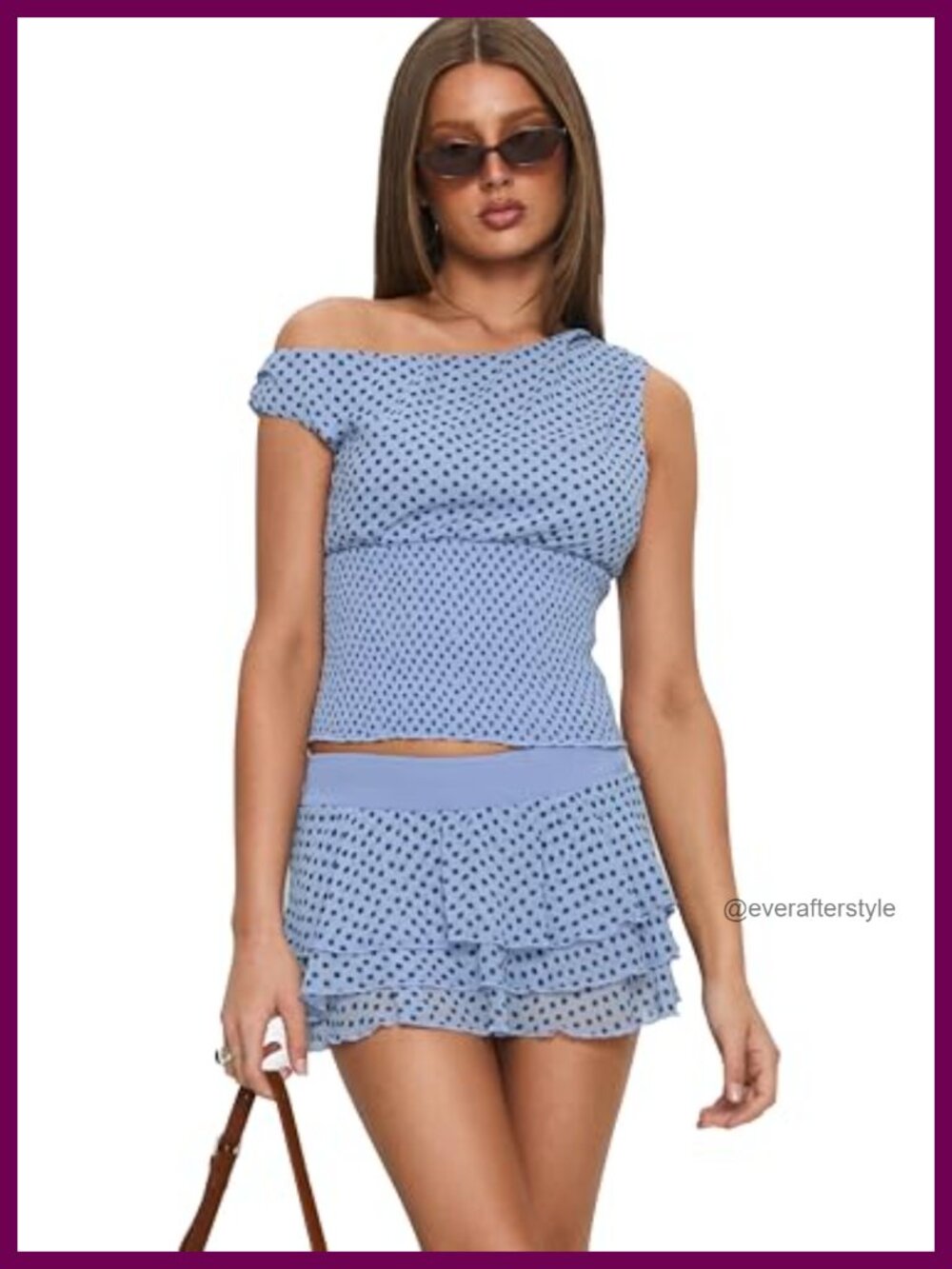Princess Polly Ready to Party Frill Skort Built-In Shorts Lined